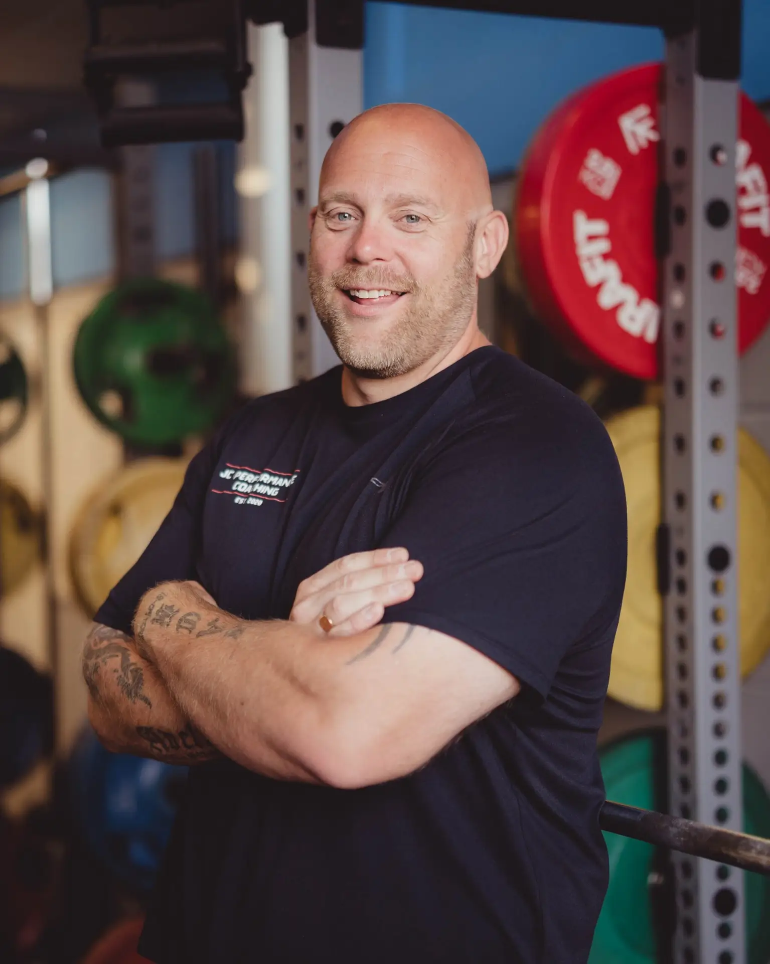 Strength coach James Crozier